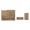 Flash Furniture 3PC Rustic Brown Wooden Desktop Organizer Set HFMHD-GDI-CRE8-402315-GG - alternate 10